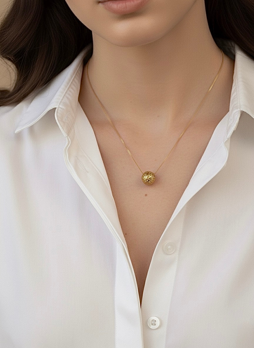 PENDANT WITH CHAIN "LAVA"