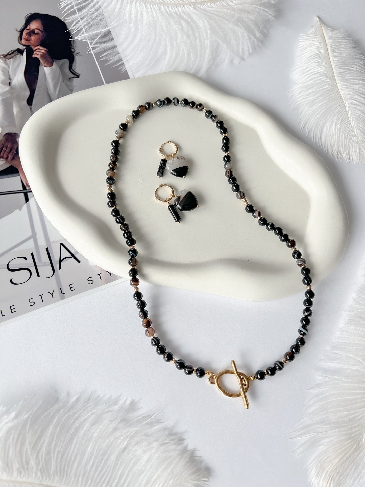 NECKLACE "AGATA"