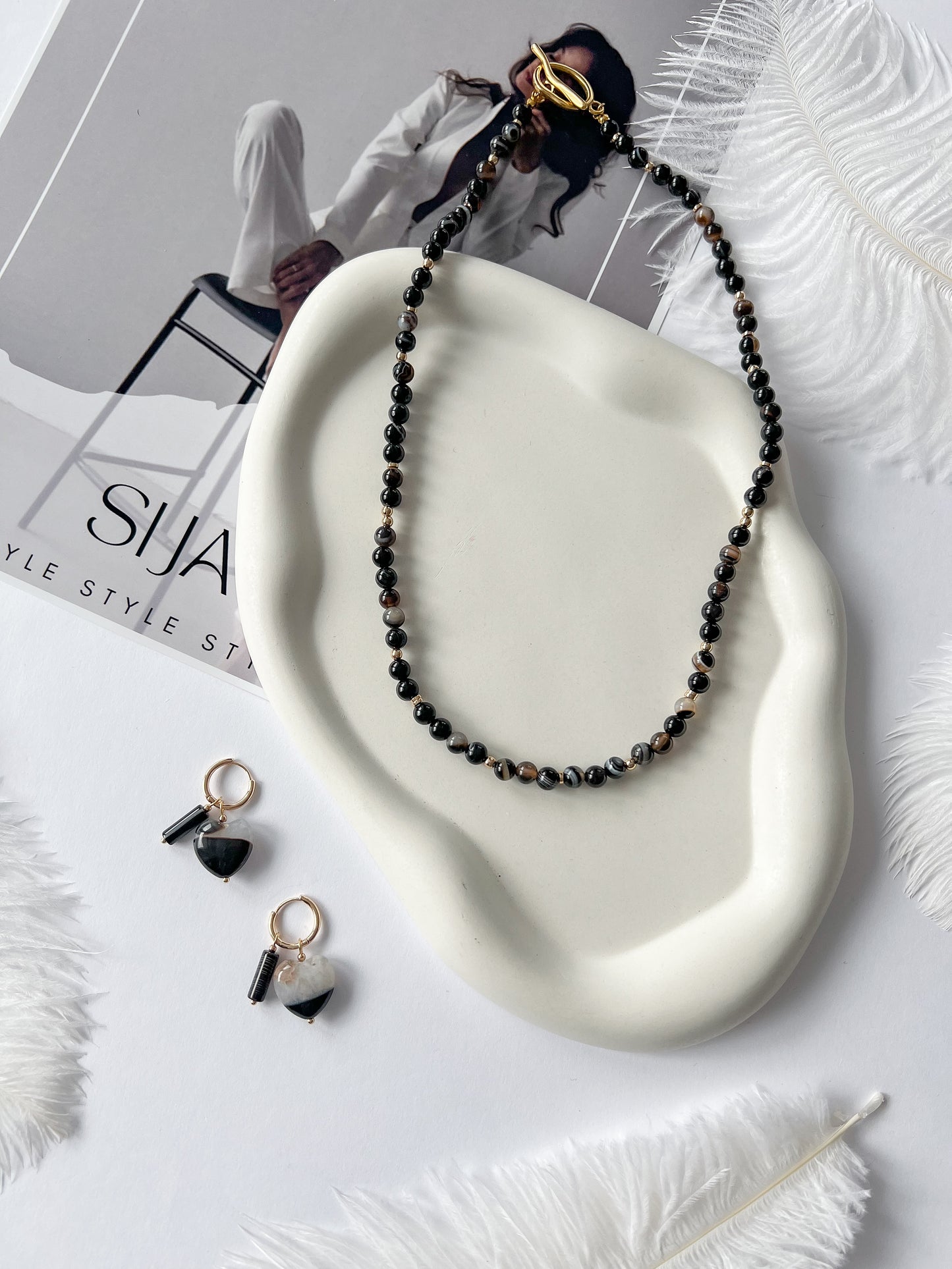 NECKLACE "AGATA"