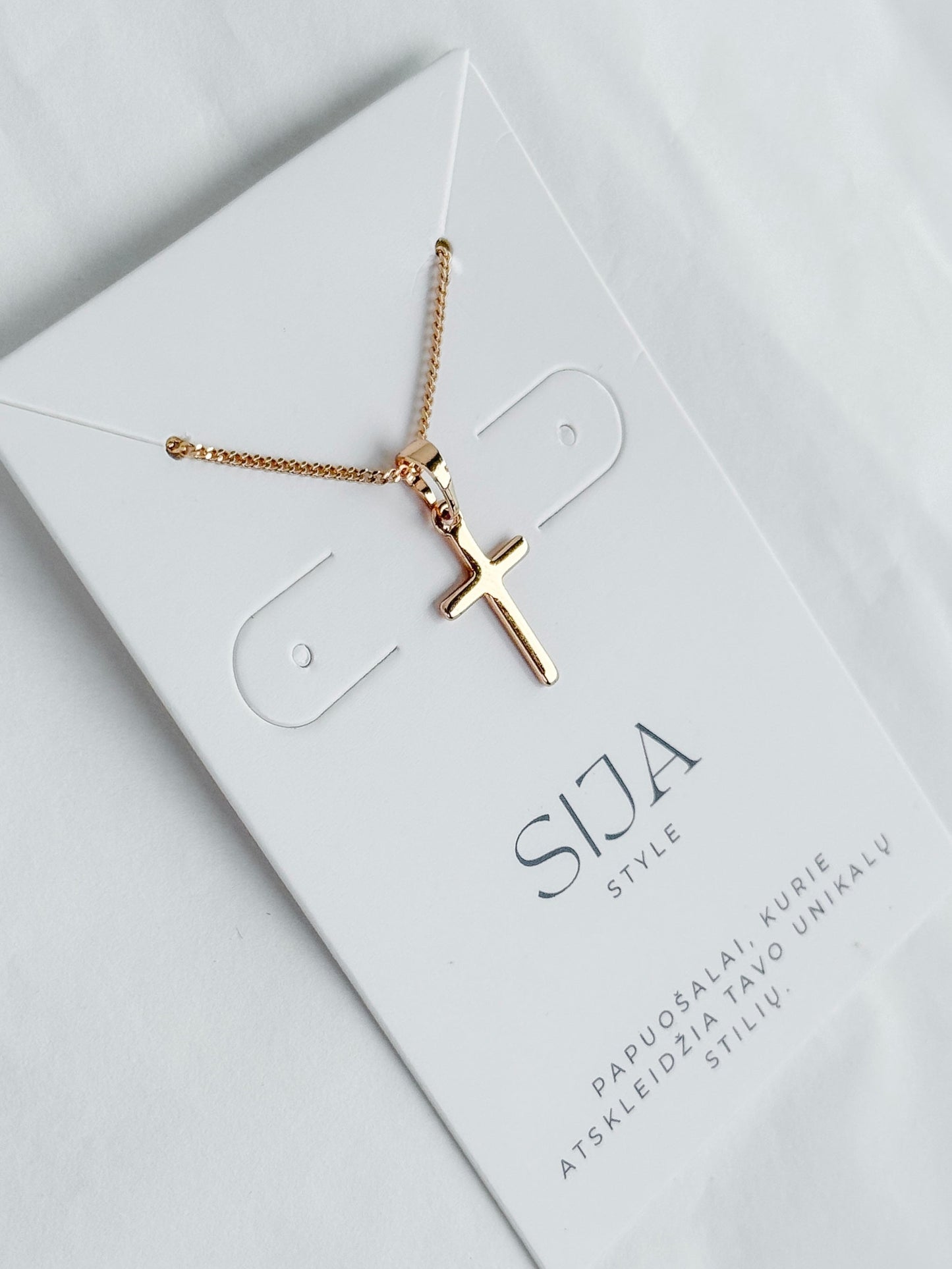 GRANDINĖLĖ SU PAKABUKU "PRAY" Sija style