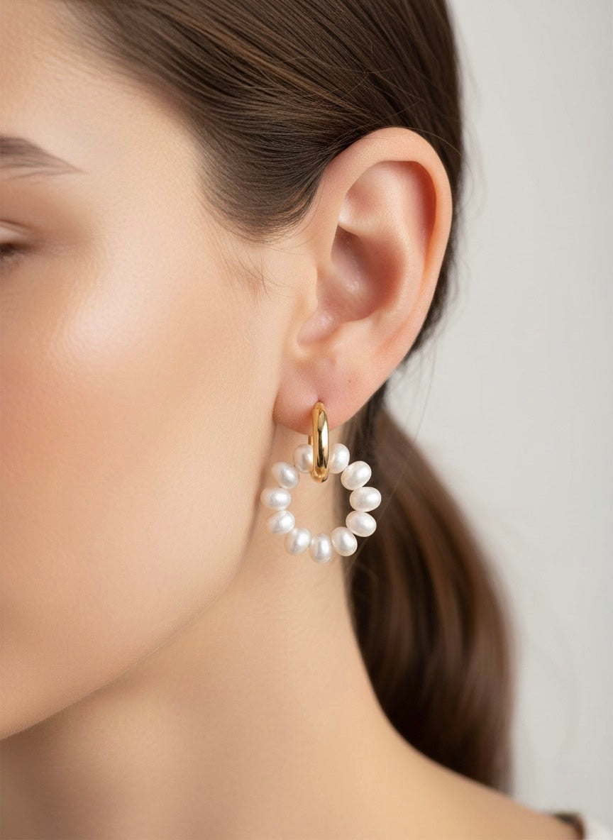 PERLŲ AUSKARAI "MAJA"