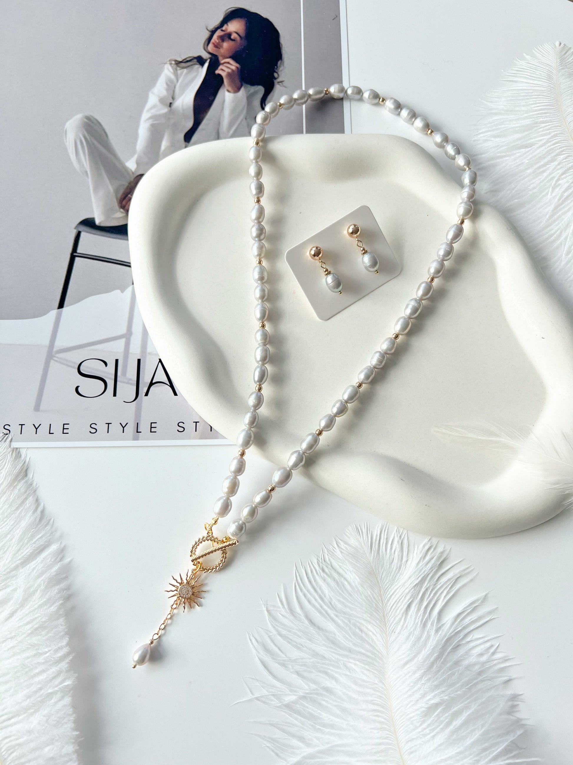 VĖRINYS "SIDABRO PERLA" Sija style